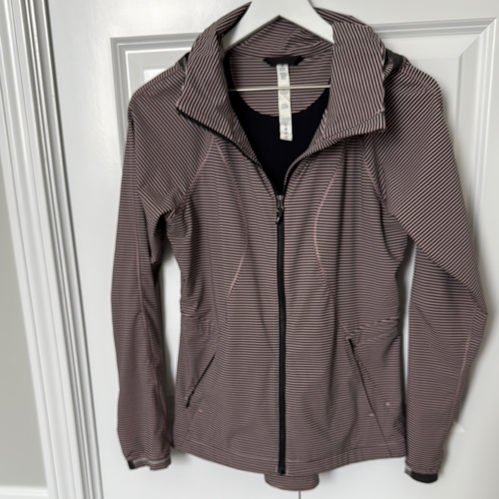 lululemon athletica Black and Pink Utility Jacket